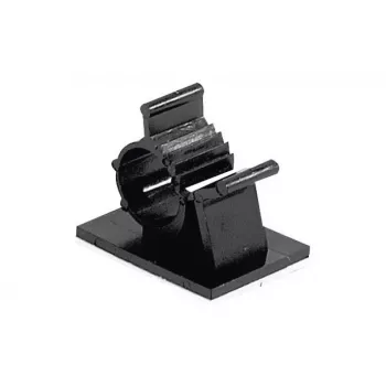 EXERTIS CONNECT Kabelhouder, kabelbevestigingsclip, zelfklevend, 100-pack 14,7 mm tot 19,1 mm (629031)