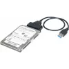 Exertis Connect 508305 USB 3.0 naar SATA-adapter voor 2,5 inch SSD/HDD, zwart