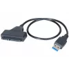 Exertis Connect 508305 USB 3.0 naar SATA-adapter voor 2,5 inch SSD/HDD, zwart