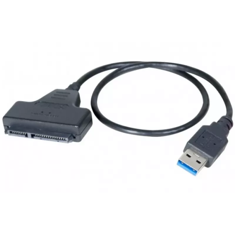 Exertis Connect 508305 USB 3.0 naar SATA-adapter voor 2,5 inch SSD/HDD, zwart