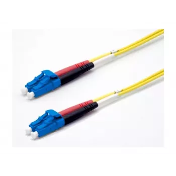 Ekivalan OS2 LC/LC duplex single-mode glasvezel-patchkabel, 9/125 µm, LSZH, geel, 50 m COZ008LCLC2SJ0500A