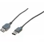 Exertis Connect USB 2.0 verlengkabel - USB-A stekker naar USB-A bus, 3 m, grijs 532509