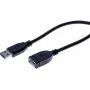 EXERTIS CONNECT Tecline 532462 USB 3.2 Gen 1 kabel, USB-A naar USB-B, 3 m, zwart