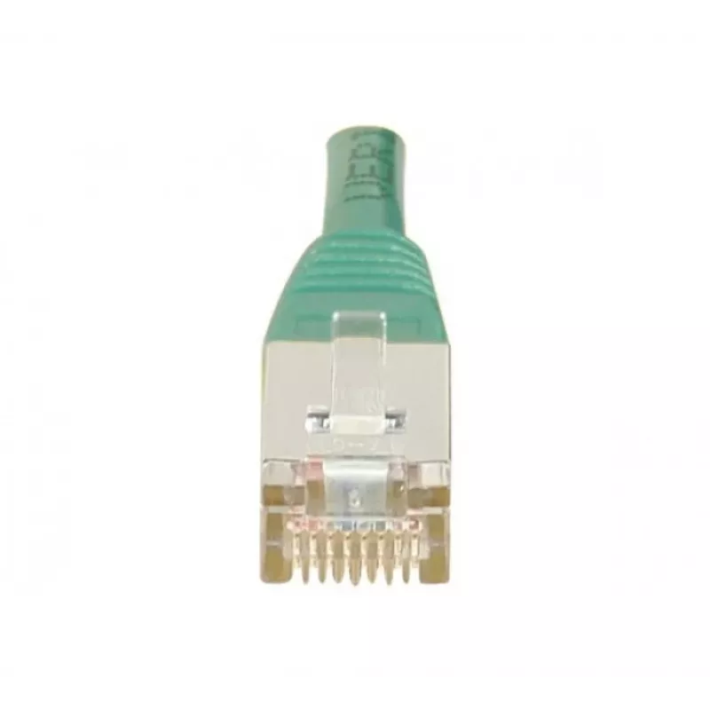 EXERTIS CONNECT Cat.6 F/UTP-patchkabel, 20 m, groen, RJ45, snagless slim boot 853329