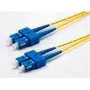 Ekivalan OS2 Duplex-patchkabel SC/SC, 9/125 µm, geel, 1,0 m COZ008DCDC2SJ0010A