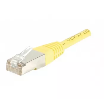 EXERTIS CONNECT CAT.5e F/UTP afgeschermde patchkabel, geel, 3,0 m 854106