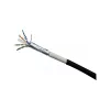 EXERTIS CONNECT Cat.6 F/UTP waterdichte outdoor-patchkabel, 30 m, zwart 845048