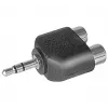 EXERTIS CONNECT 3,5mm stereo-jack naar 2x RCA phono-adapter (720140)