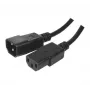 Exertis Connect IEC-voedingskabel C14 naar C13, halogeenvrij, zwart, 3,0 m 807953