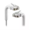 Exertis Connect RJ45-patchkabel, Cat. 6A, F/FTP, haaks, halogeenvrij, grijs, 0,5 m (854307)