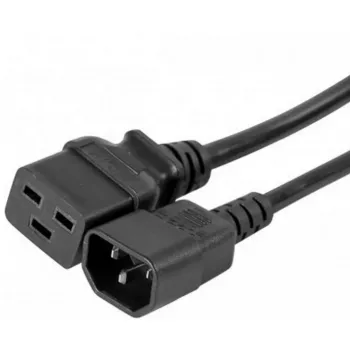 EXERTIS CONNECT IEC C14 naar C19 stroomverlengkabel 3m zwart 808007
