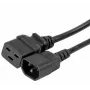 EXERTIS CONNECT IEC C14 naar C19 stroomverlengkabel 3m zwart 808007