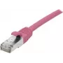 EXERTIS CONNECT Cat 6A S/FTP patchkabel, roze, 10m 854382