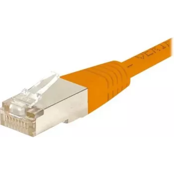 EXERTIS CONNECT CAT6 F/UTP patchkabel, oranje, 25 m, slim snagless 853339