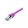 EXERTIS CONNECT Cat 6 F/UTP patchkabel, PoE, LSZH, roze, 5 m, RJ45, snagless 854436