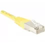 Exertis Connect 853353 Cat.6 F/UTP patchkabel, 50 m, geel, slanke knikbescherming