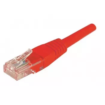 EXERTIS CONNECT Cat.5e U/UTP patchkabel, rood, 5,0 m, slim snagless boot 853946