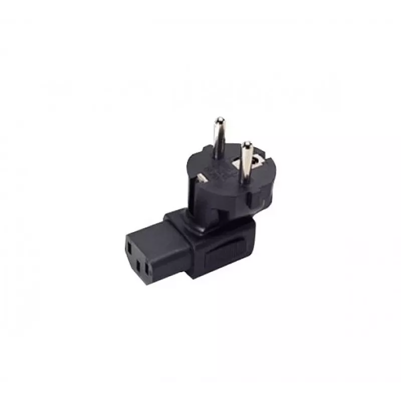 Exertis Connect 809068 stroomkabel CEE 7/7 naar IEC C13, 1,8 m, zwart