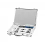 EXERTIS CONNECT netwerkgereedschapsset met RJ45-stekkers in aluminium-kunststof koffer (818082)
