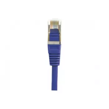 EXERTIS CONNECT Cat.6 F/UTP patchkabel, violet, 50 m, slim bend protection 853356