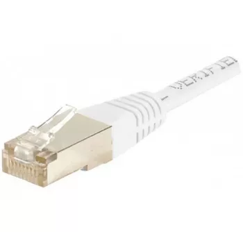 Exertis Connect 853811 Cat.6 F/UTP patchkabel, 1 m, wit, slanke knikbescherming