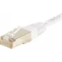 EXERTIS CONNECT CAT.6 F/UTP patchkabel, wit, 3,0 m, slim bend protection 853814