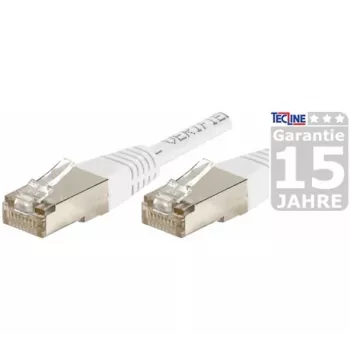 EXERTIS CONNECT Cat.6 F/UTP patchkabel, wit, 25 m 853819
