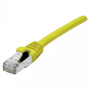 EXERTIS CONNECT Cat. 6 F/UTP patchkabel, 25 m, geel, halogeenvrij, PoE 854397