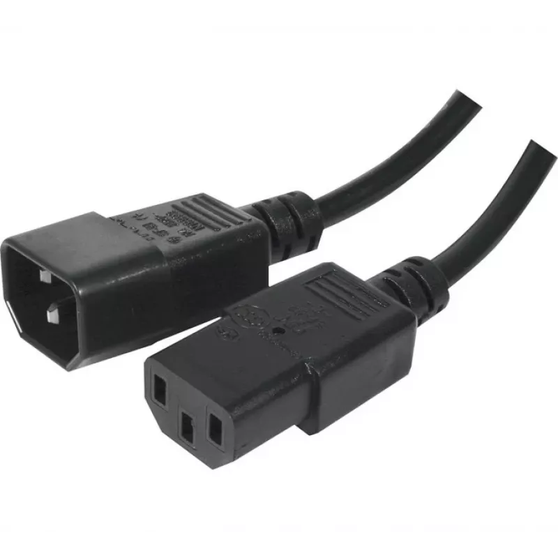 EXERTIS CONNECT IEC C13 verlengkabel zwart 7,5m (EXC808051)