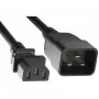 EXERTIS CONNECT stroomverlengkabel IEC C20 naar C13 3m zwart 808001