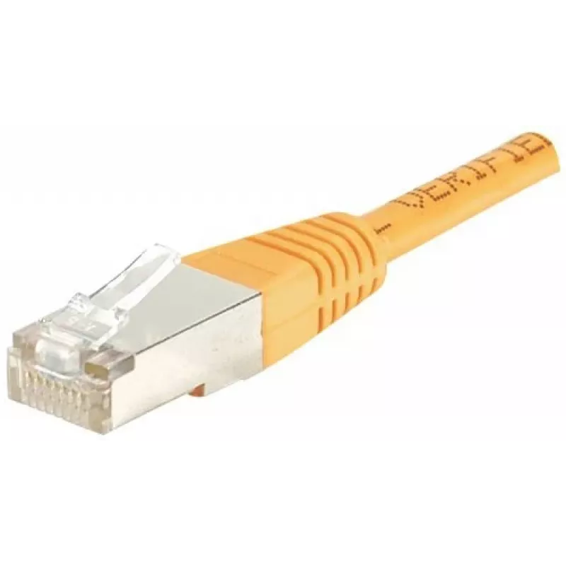 EXERTIS CONNECT F/UTP Cat.6 patchkabel, 30 m, oranje 853347