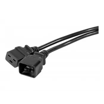 EXERTIS CONNECT stroomverlengkabel C20 naar C19 2m zwart 808002