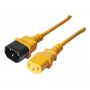 EXERTIS CONNECT stroomverlengkabel IEC C14 naar C13, 1,8 m, oranje EXC808075