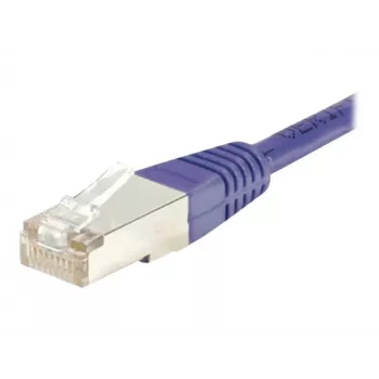 Exertis Connect 854461 Cat.6 S/FTP PiMF patchkabel, 20 m, violet, slanke knikbescherming