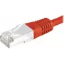 EXERTIS CONNECT Cat.6 S/FTP patchkabel, 0,3m, rood 856820
