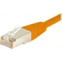 EXERTIS CONNECT CAT.6 S/FTP patchkabel, PiMF, oranje, 1,0 m 854467