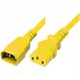 Exertis Connect IEC-netkabel C14 naar C13 geel 1,8 m 808045