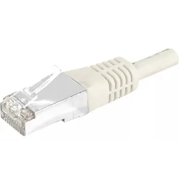 EXERTIS CONNECT Cat6 S/FTP PiMF patchkabel, grijs, 0,7 m, slanke snagless tule 856837