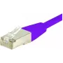 Exertis Connect 854451 Cat6 S/FTP patchkabel, 0,3 m, violet