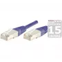 EXERTIS CONNECT Cat.6 S/FTP PiMF patchkabel, violet, 3,0 m, slim snagless boot 854457