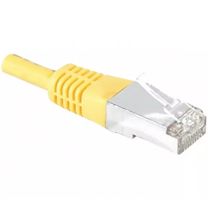 EXERTIS CONNECT Cat.6 S/FTP patchkabel, PiMF, geel, 1,5 m 856858