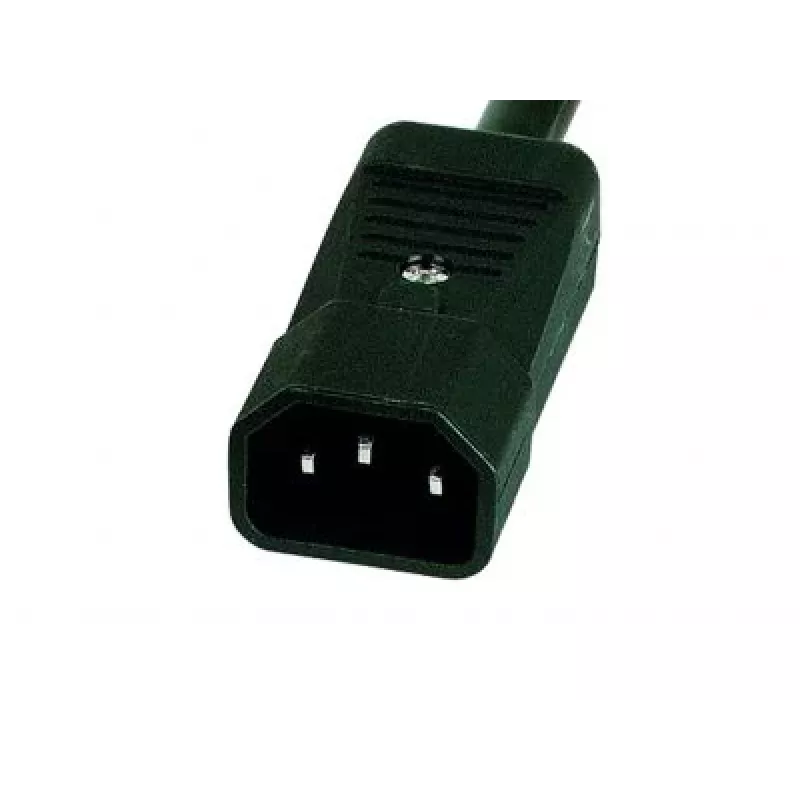EXERTIS CONNECT 19 inch 1U 9-voudige IEC C13 PDU, aluminium behuizing, 2,5 m kabel, zwart 808901