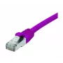 EXERTIS CONNECT Cat 6 F/UTP patchkabel, PoE, halogeenvrij, violet, 20 m 854417