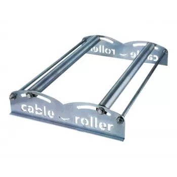 Exertis Connect kabelhaspel 830274 - 25m H05VV-F 3G1.5, 4 Schuko-stopcontacten, thermische beveiliging, zwart