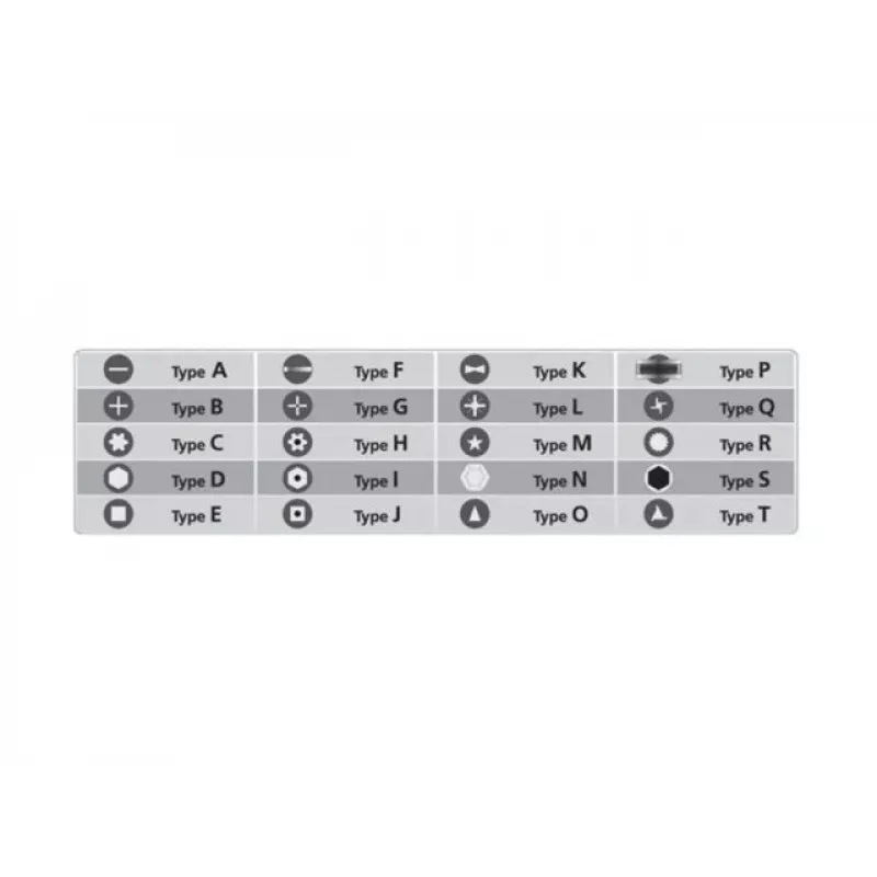 EXERTIS CONNECT precisie-schroevendraaierset, 11-delig met 10 verwisselbare bits in opbergbox (815650)