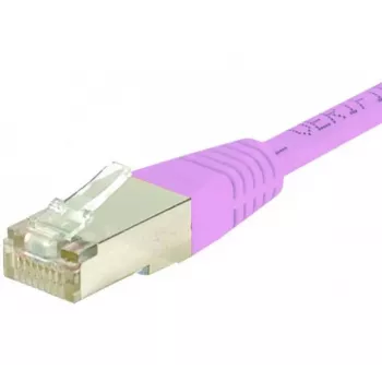 Exertis Connect 854484 Cat.6 S/FTP PiMF patchkabel, 5 m, roze, slanke knikbescherming