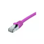EXERTIS CONNECT Cat. 6 F/UTP PoE halogeenvrije roze patchkabel, 25,0 m 854440