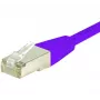 EXERTIS CONNECT CAT.6 S/FTP PiMF patchkabel, violet, 1,0 m 854454