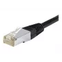 EXERTIS CONNECT Cat.6a F/UTP patchkabel, 1,5 m, zwart, 10 Gbps, slim bend protection 850015