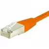 EXERTIS CONNECT CAT.6 S/FTP patchkabel, PiMF, 0,15 m, oranje 854463